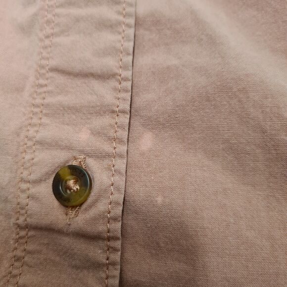 Carhartt Women’s Work Shirt Rugged Flex Bozeman Long Sleeve Rust Color Med 8/10 - Picture 10 of 10